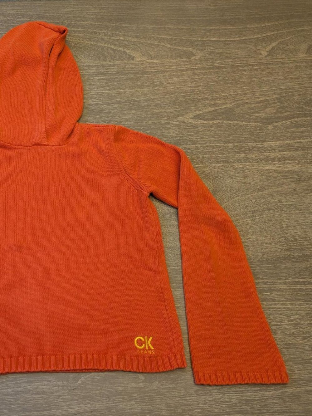 Retro Calvin Klein Cotton Hoodie Sweater